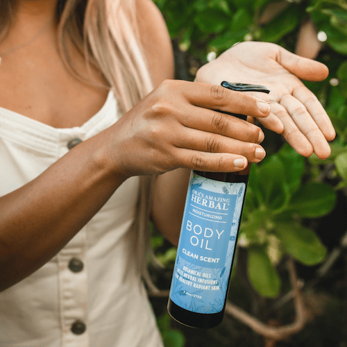 縮圖：Body Oil, Clean