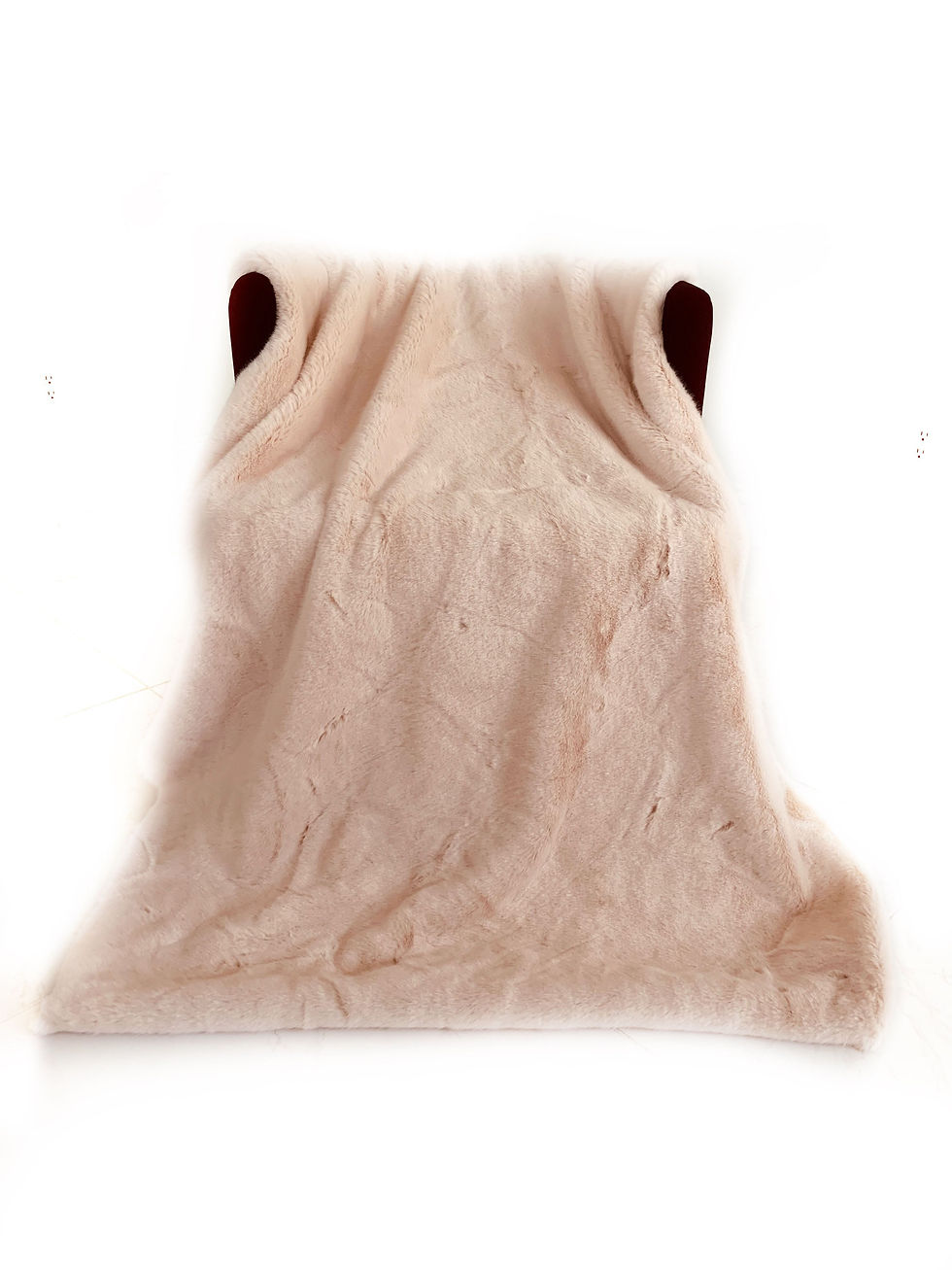 Thumbnail: Plutus Pink  Plush Faux Fur Luxury Throw Blanket