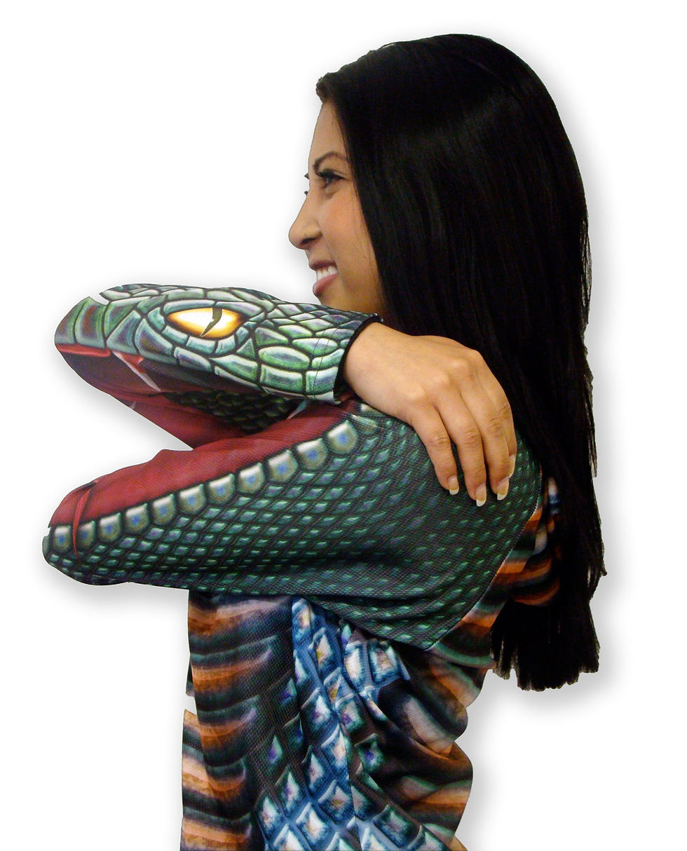 Thumbnail: COBRA SNAKE Hoodie Chomp Shirt by MOUTHMAN®