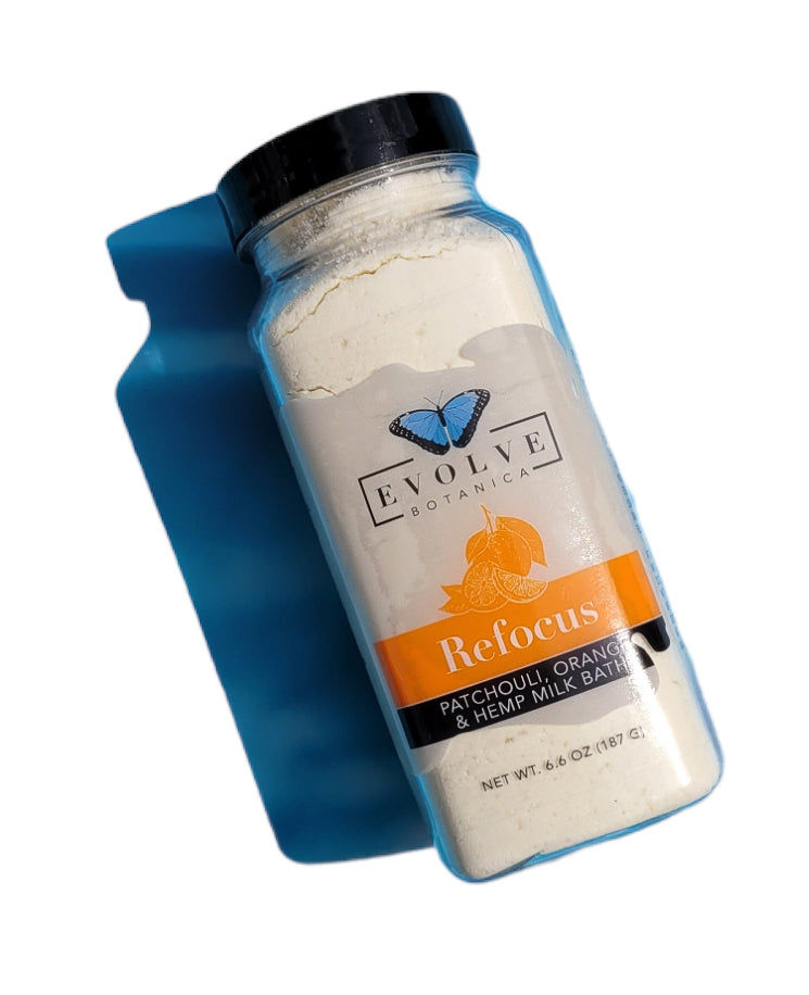 Miniature : Milk Bath - Refocus (Patchouli, Orange, & Hempseed Oil)