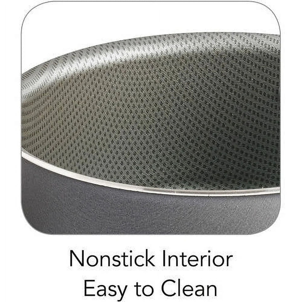 縮圖：Nonstick Covered Sauce Pan 3 Quart Aluminum Dishwasher Tempered Glass Lid Kitche