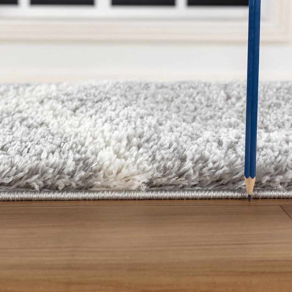 Thumbnail: Loft Shag GC_CZY1002 Grey 5 Ft. 3 In. X 7 Ft. Shaggy Area Rug
