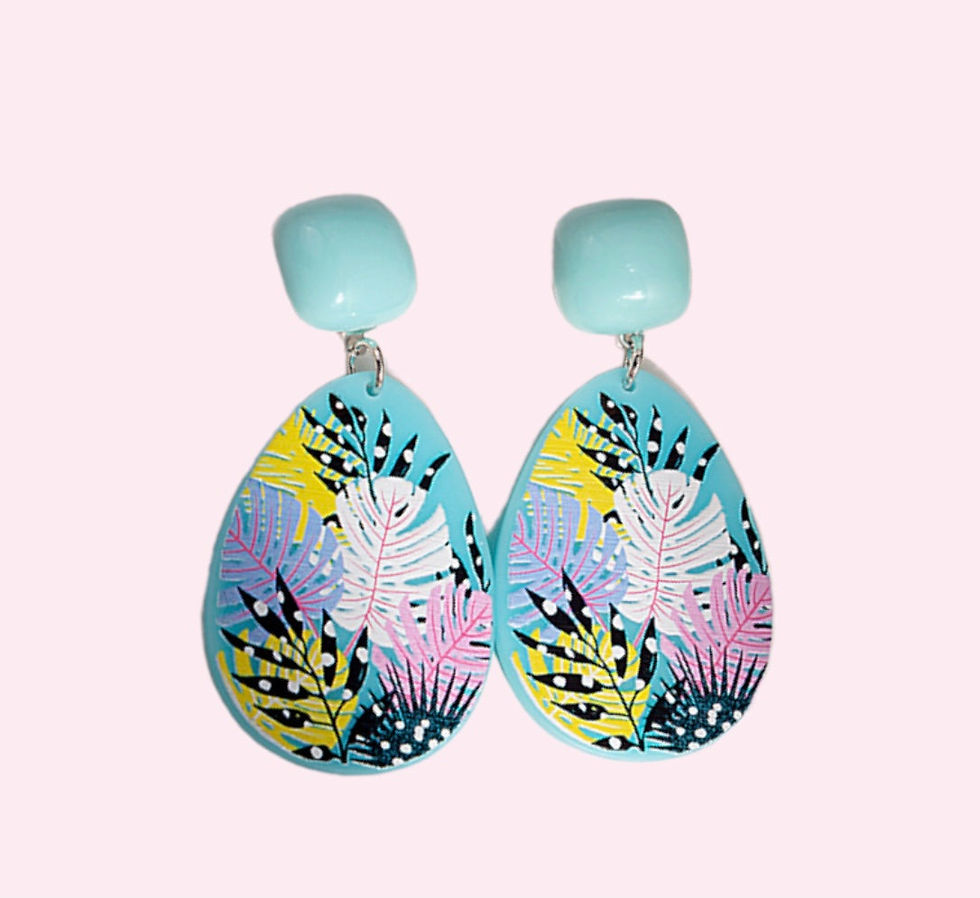 Dragonfly Floral Earrings | Wedding Handmade Earing Spring Summer Jewelry