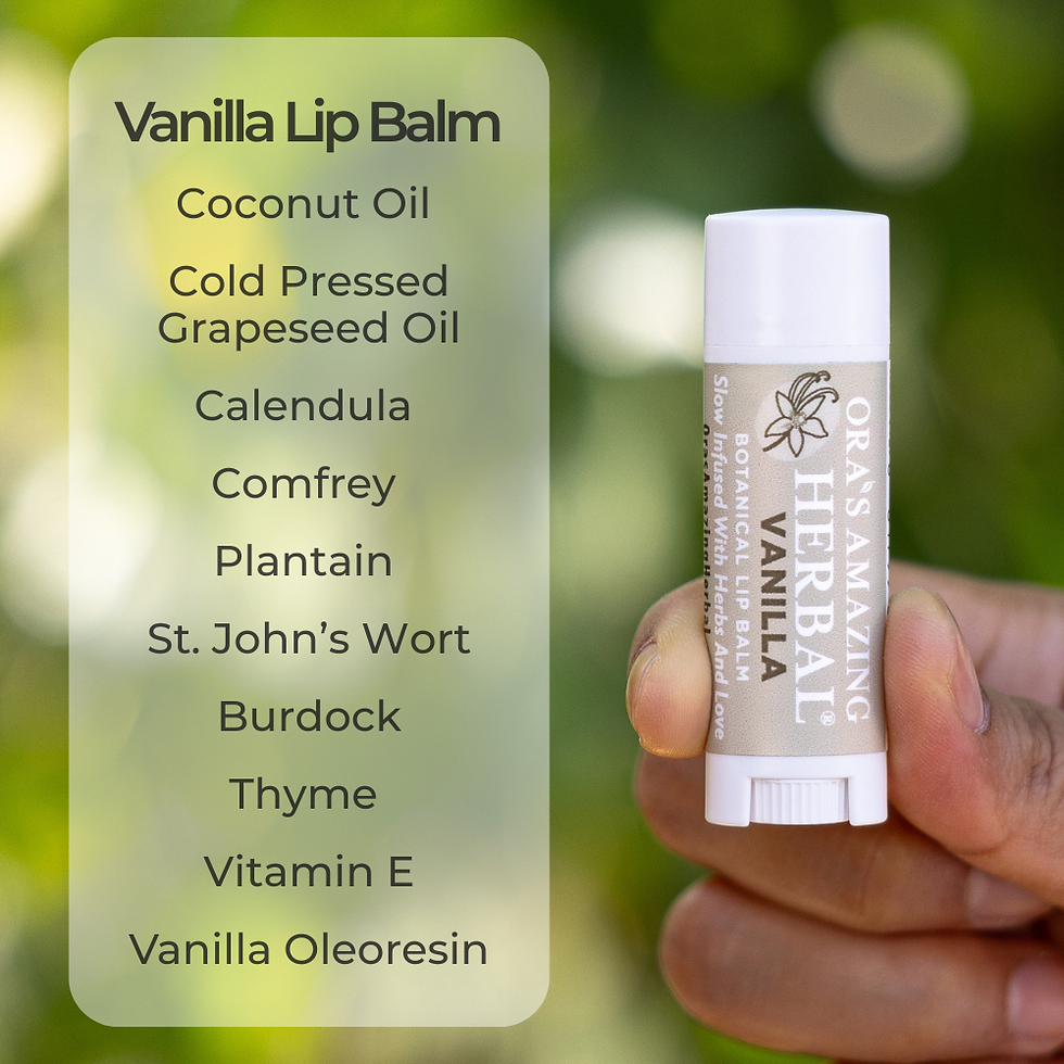 Thumbnail: Natural Lip Balm, Herbal Infused, Vanilla