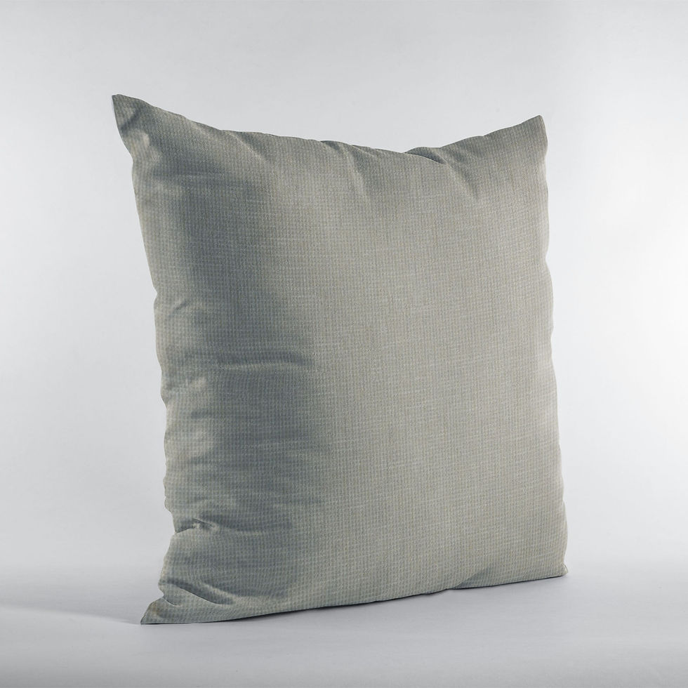 縮圖：Travertine Waffle Textured Solid, Sort of a Waffle Texture Luxury Throw Pillow