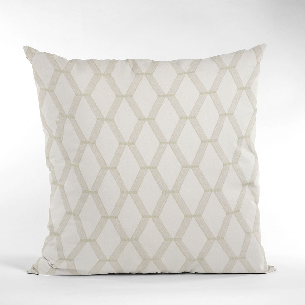 Thumbnail: Plutus Pearl Diamond Shiny Fabric With Embroydery Luxury Throw Pillow