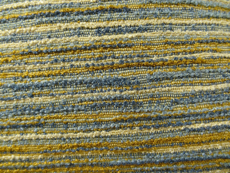 Thumbnail: Vermont Blue and Taupe Handmade Luxury Pillow