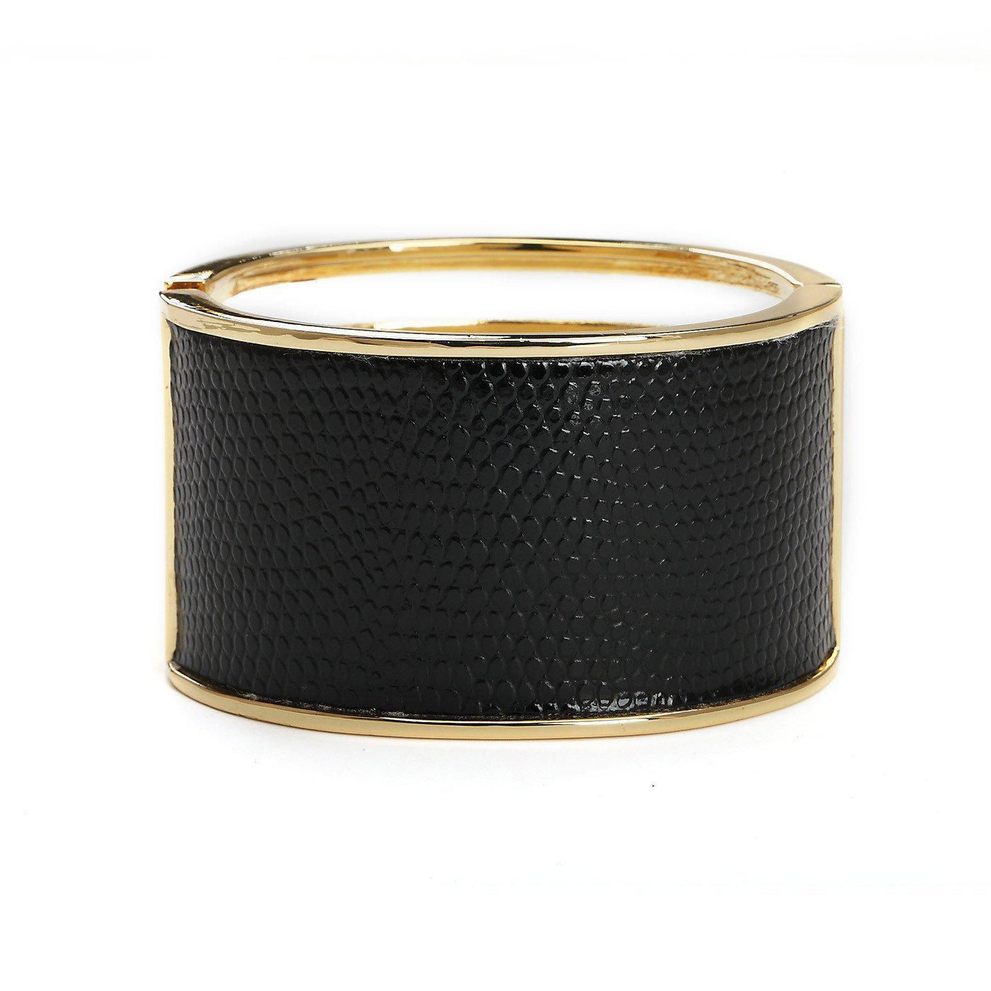 Concentric Glamour High Cuff Bangle