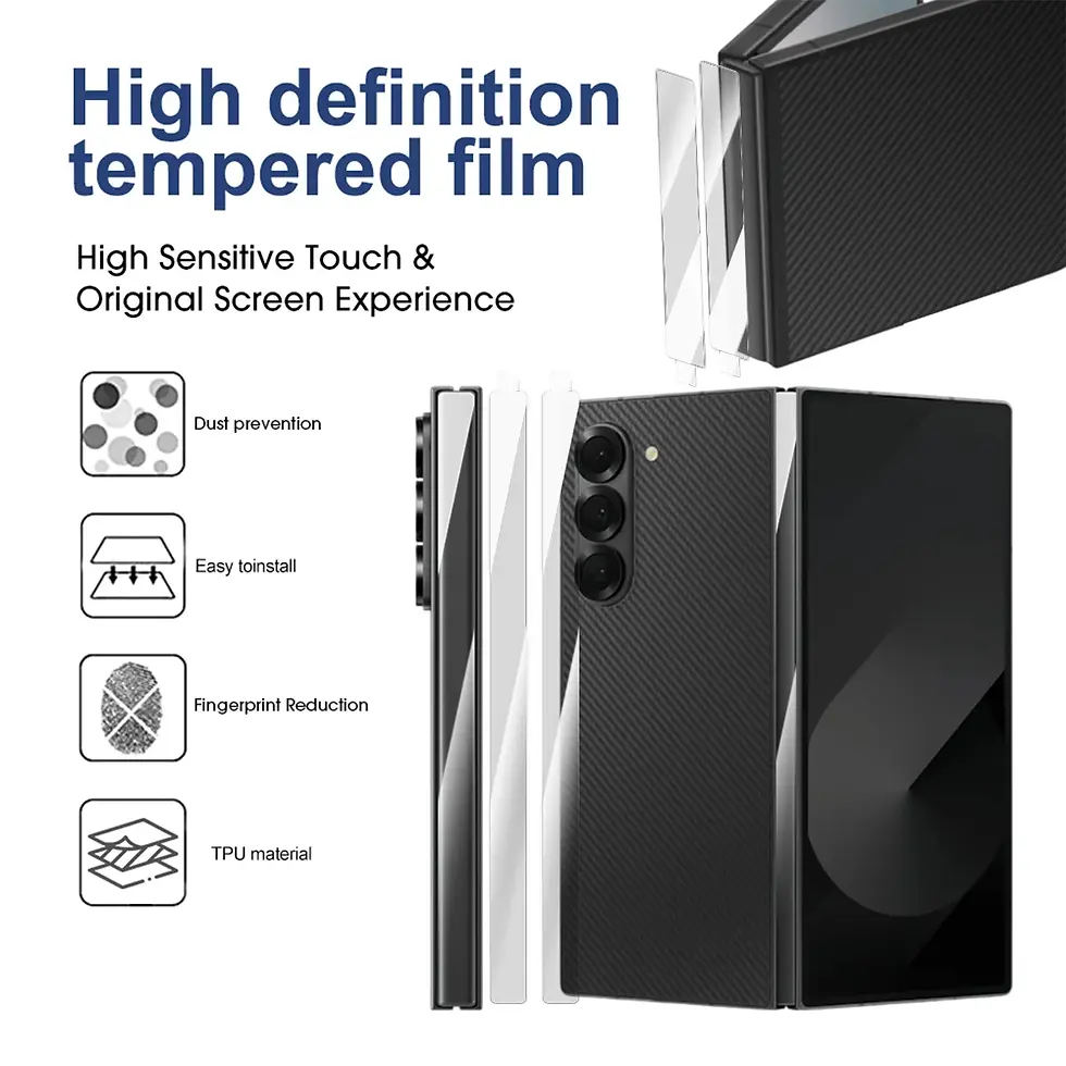 Thumbnail: Hinge Protector Film for Samsung Galaxy Z Flip 8 7 6 5/Fold 8 7 6 5 Anti-Scratch