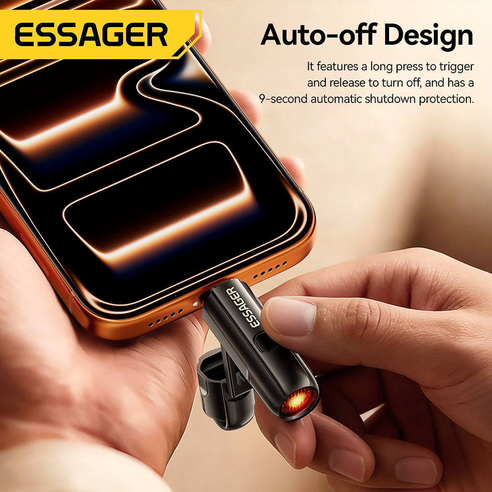 Miniature : Essager 2-In-1 Type-C Portable Mini Cigarette Lighter With Air Blowing Function