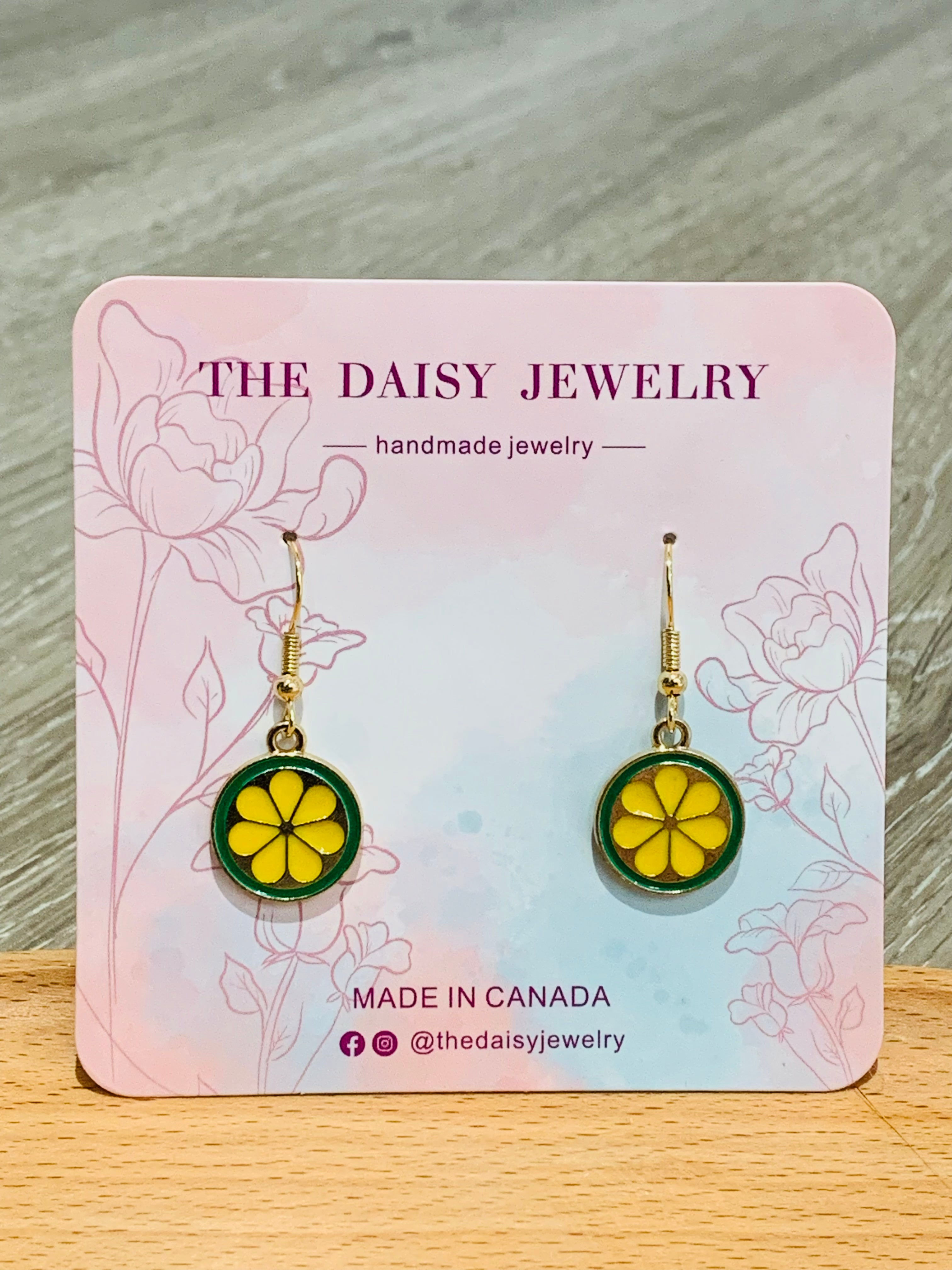 Lemon Earrings