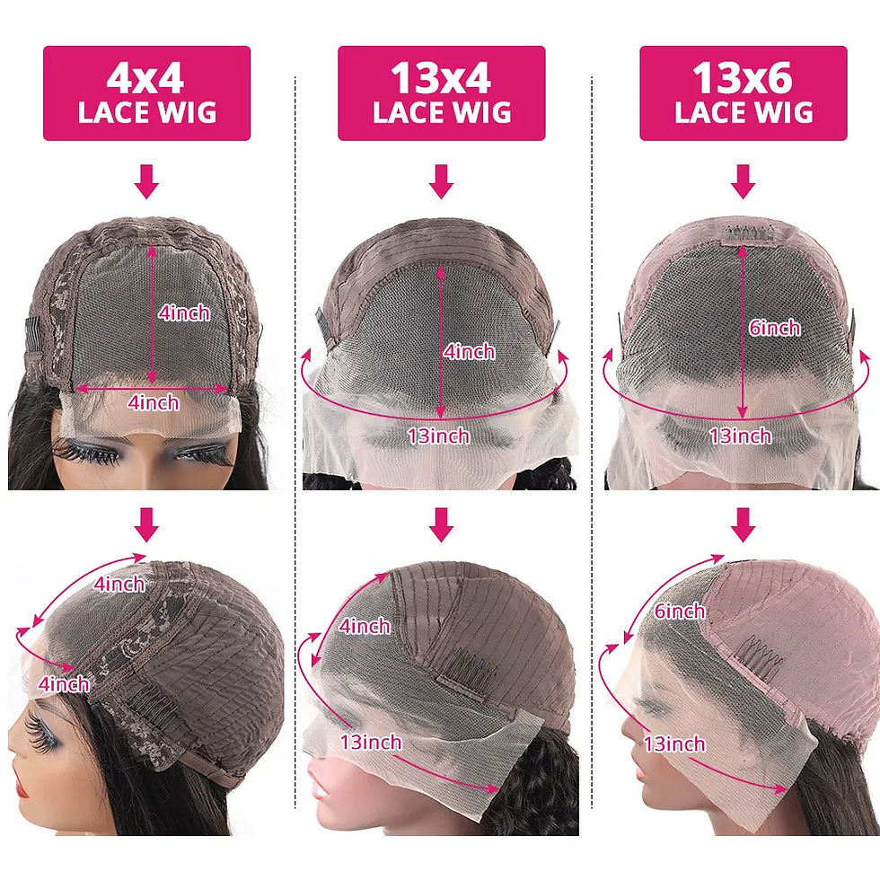 縮圖：Lace Front Human Hair Wigs