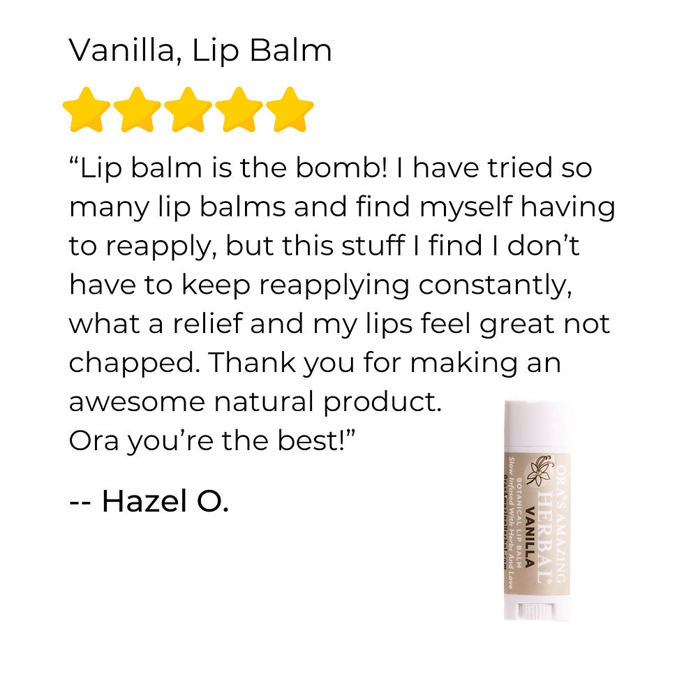 Thumbnail: Natural Lip Balm, Herbal Infused, Vanilla