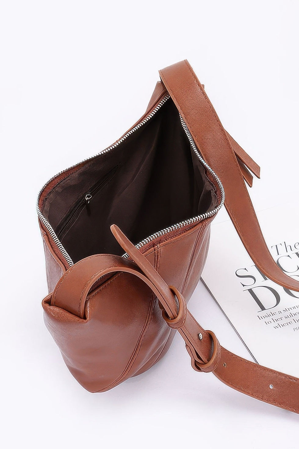 Thumbnail: BYMANYC CALA TARIDA Croissant Shoulder Bag