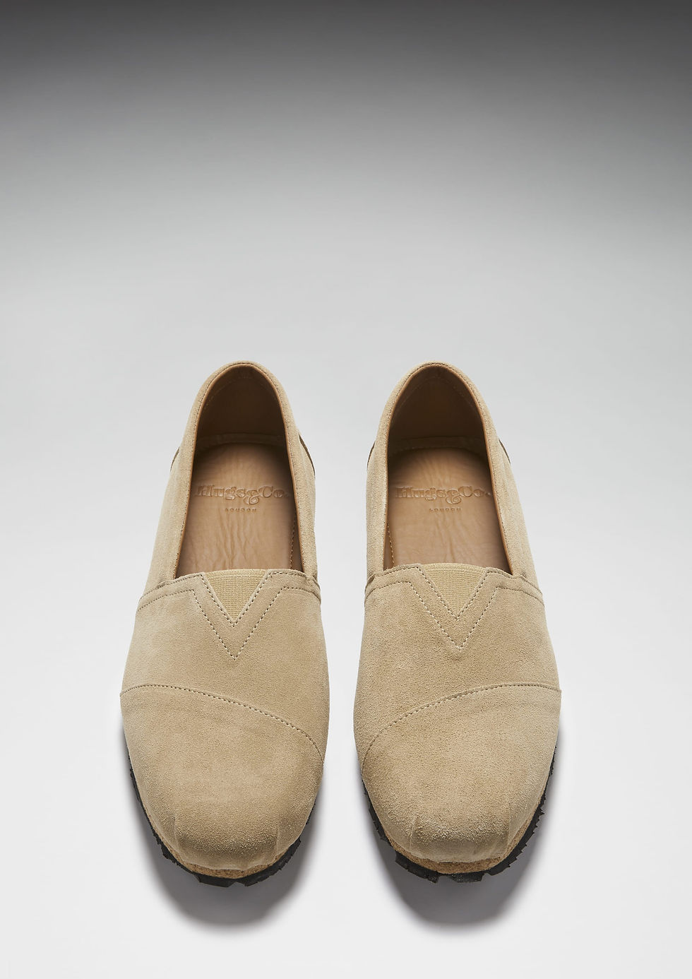 Thumbnail: Tyre Sole Espadrilles, Taupe Suede