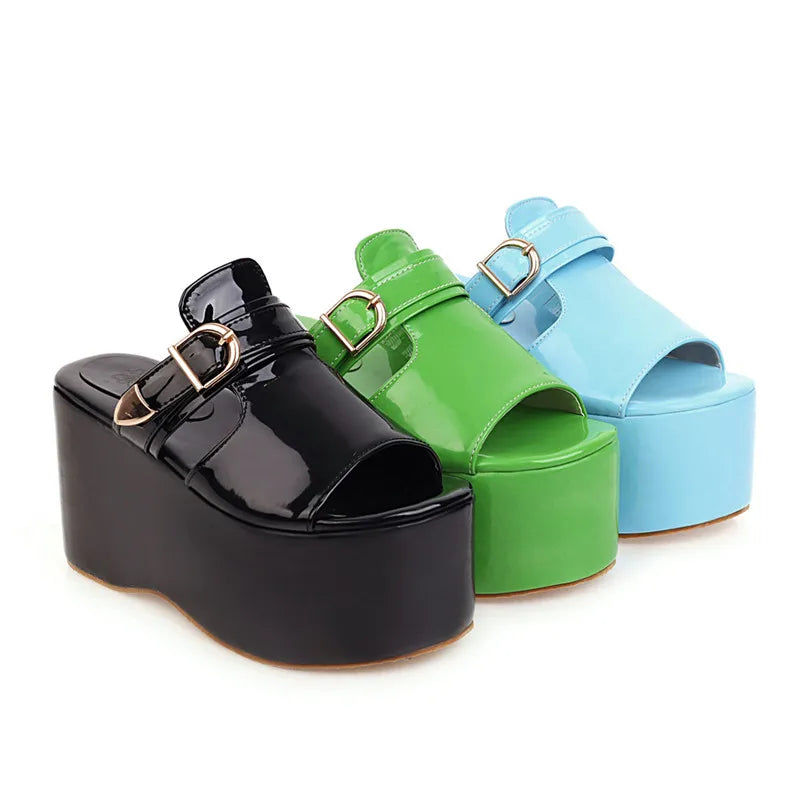 縮圖：Asuandra Platform Slide - Black