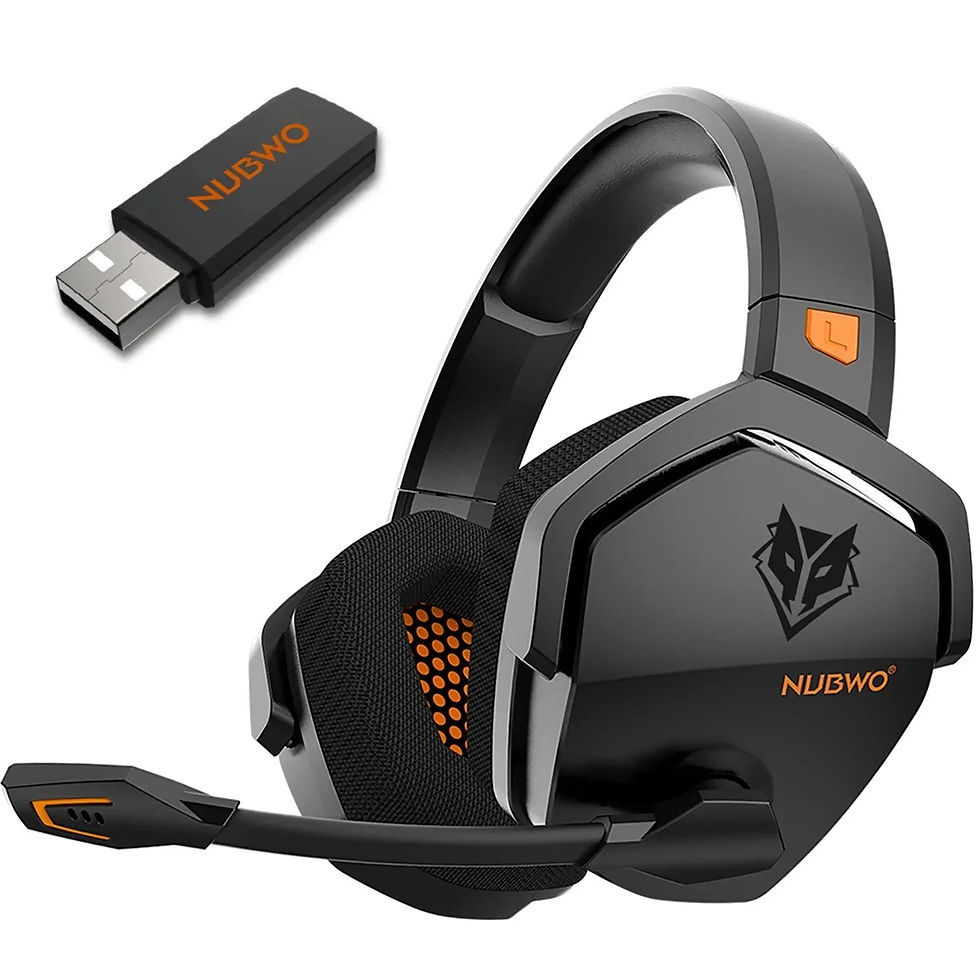 Thumbnail: NUBWO G06 2.4G Dual Wireless Gaming Headset – 5ms Low Latency, 7.1 Surround Soun
