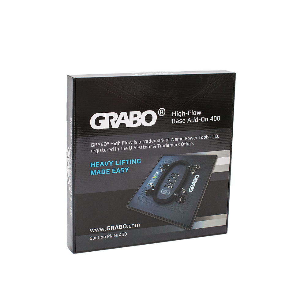 Thumbnail: GRABO HighFlow Suction Plate 400, 16x16in, 242 Lb