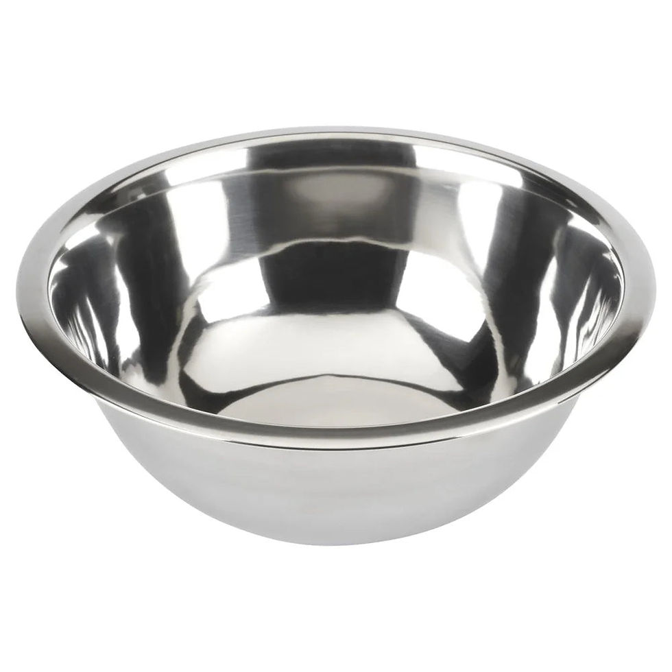 Thumbnail: 3 Pack Stainless Steel Mixing Bowls Set Multipurpose Kitchen Bowls 4 Quart