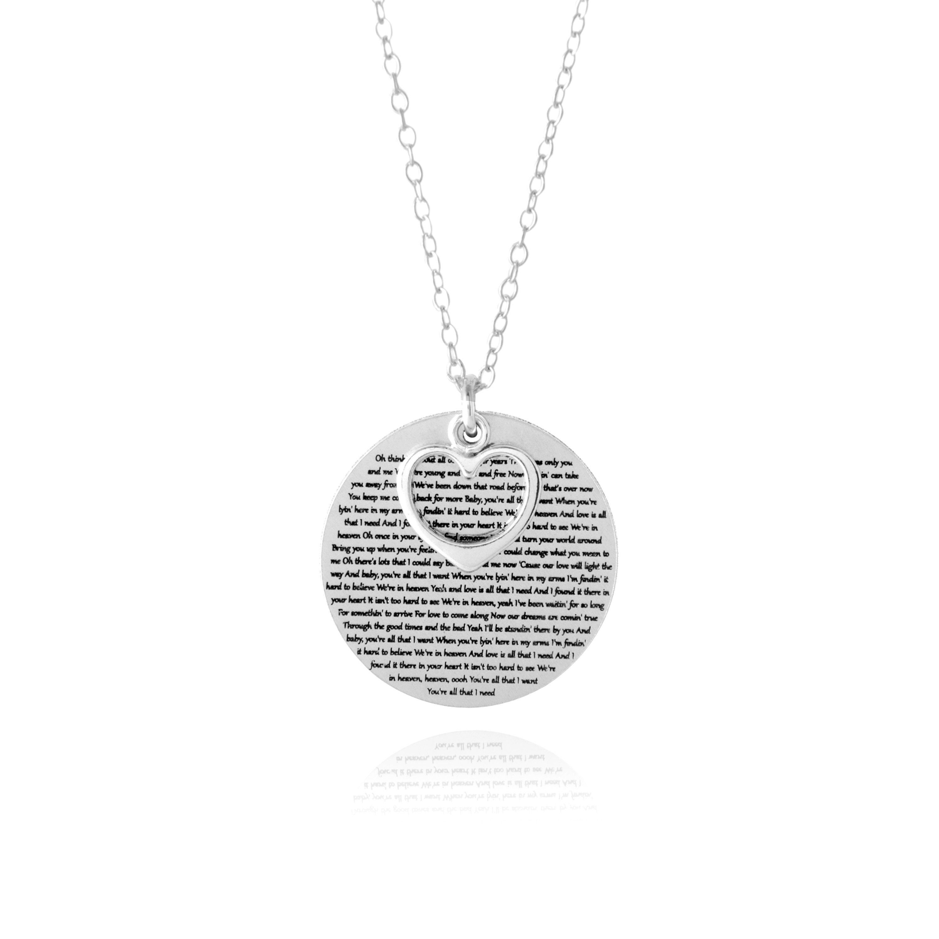 Words of Love Necklace