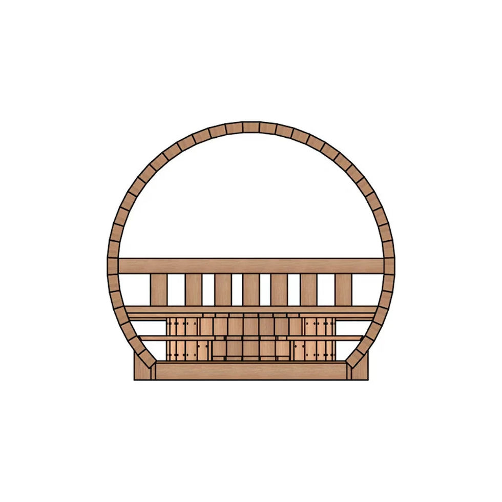 縮圖：DIY Gazebo & Arbor (Printed Plans only) (No Building Materials Included)