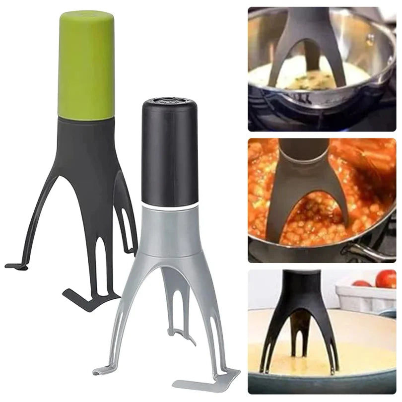 縮圖：🥄 Triangle Pan Stirrer | Battery-Powered Kitchen Tool