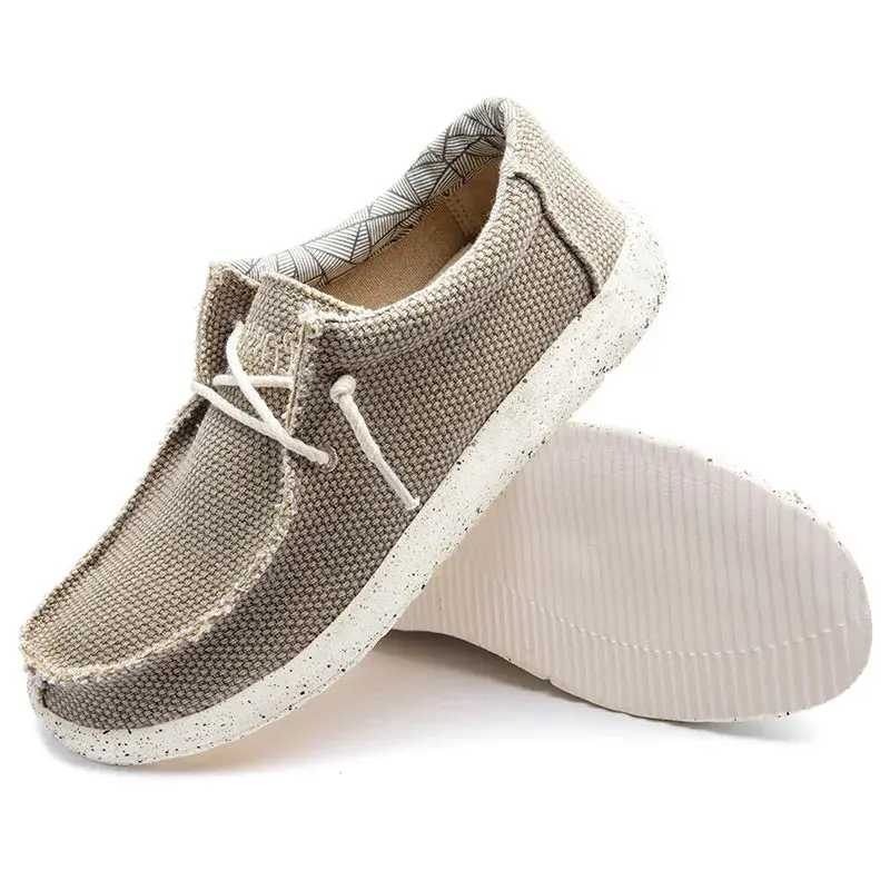 Miniature : Men's Lightweight Comfortable Casual Canvas Slip-On Loafers With Soft Sole –