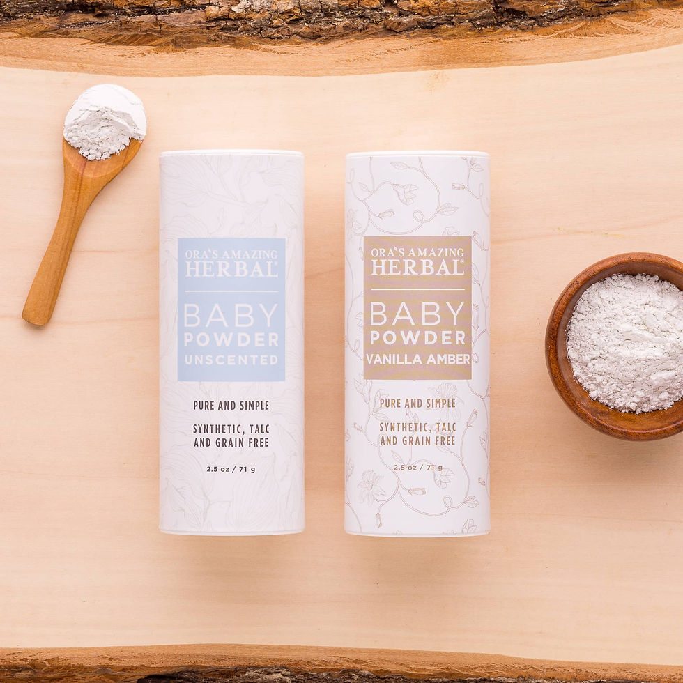 Thumbnail: Talc Free Baby Powder, Unscented, Corn Free