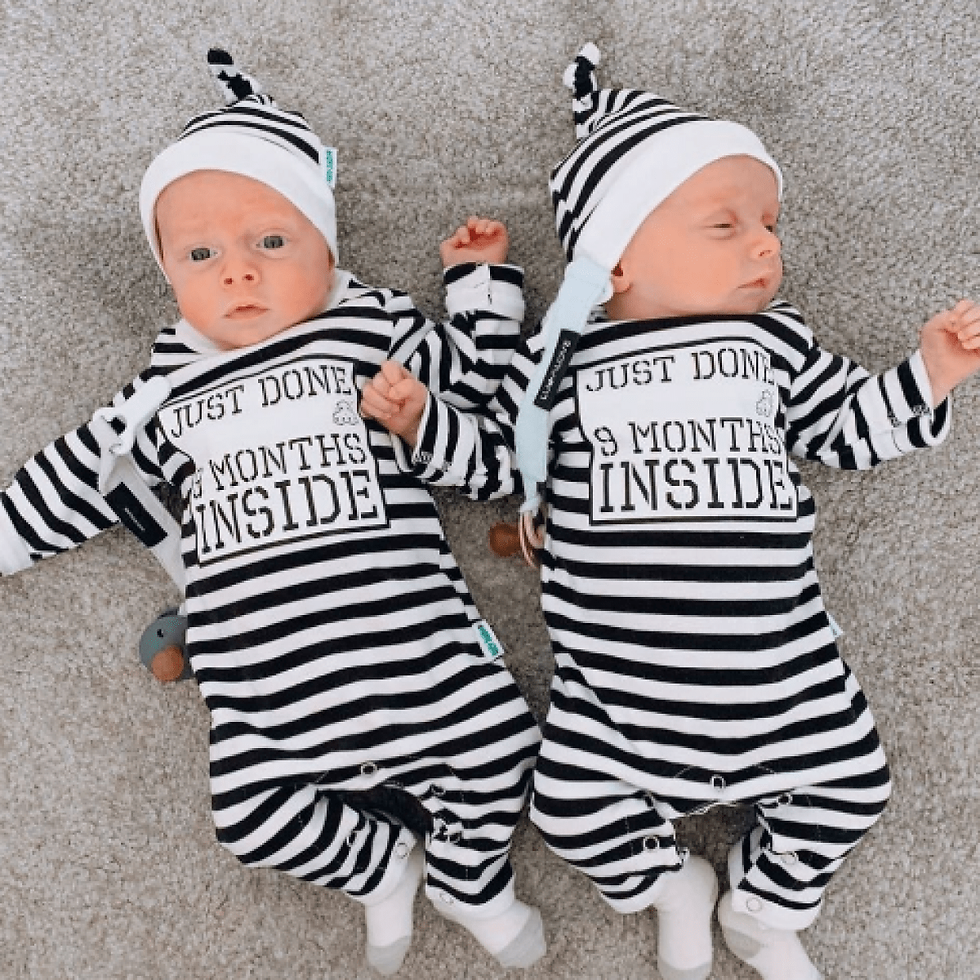 縮圖：Lazy Baby® Hat for New Born Cute Baby Gift Stripy Baby Beanie