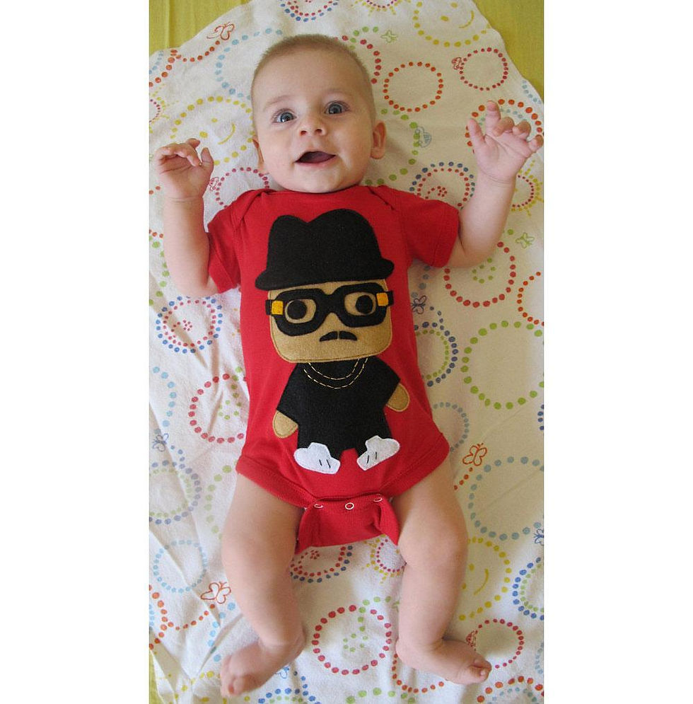 Thumbnail: Hip Hop Onesie Rad Rapper - Tall Hat