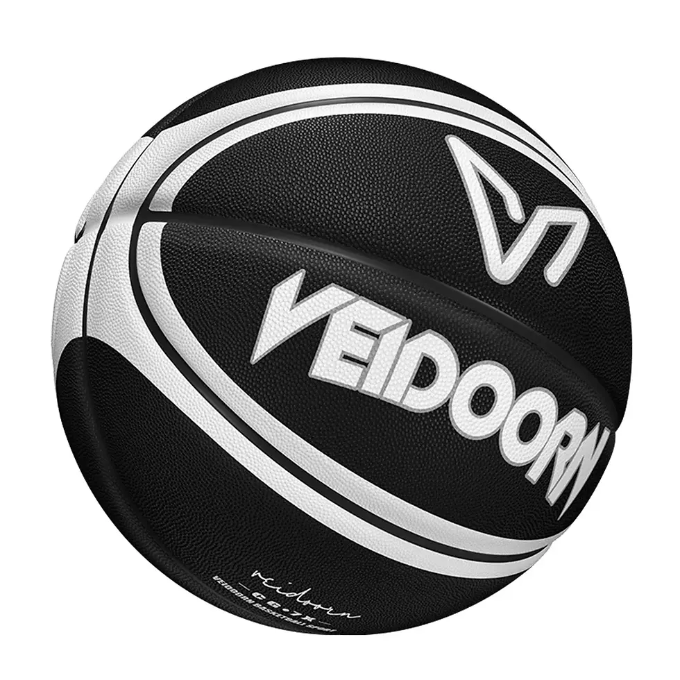 Thumbnail: Veidoorn Anti-Slip Rubber Basketball Durable Outdoor Indoor Training Basketball