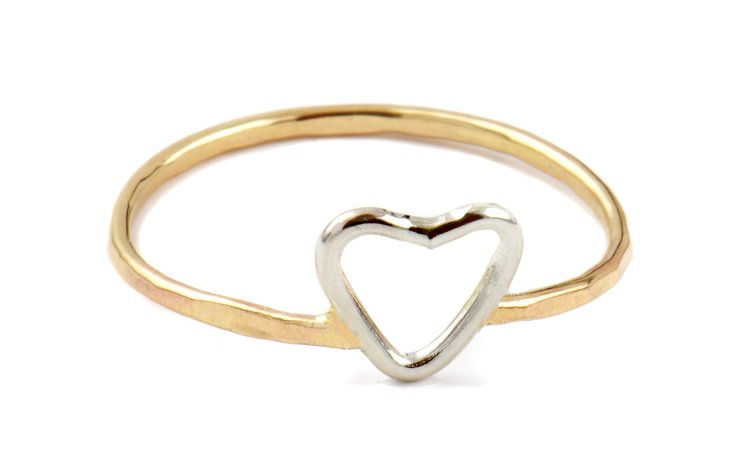 Thumbnail: Junibel Sweetheart Ring