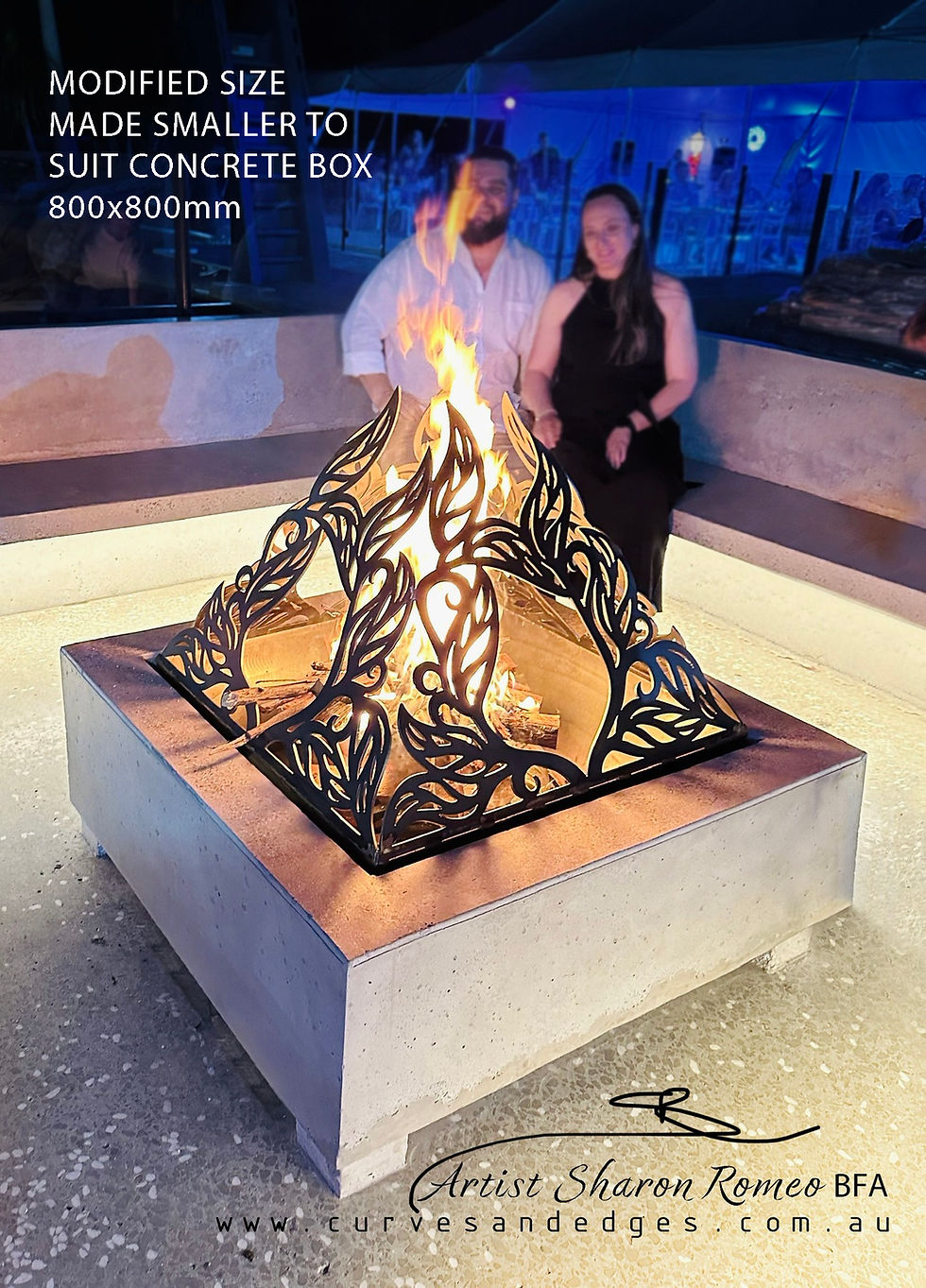 Thumbnail: Rustic Elegance Fire Pit