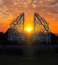 Forever screen Curves and Edges Wedding Backdrop hire example 4.jpg