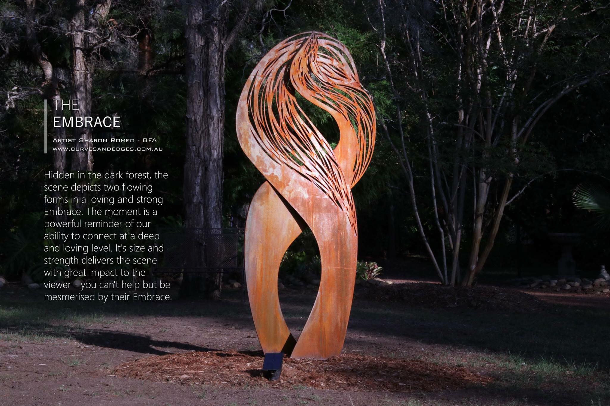 The Embrace Scupture