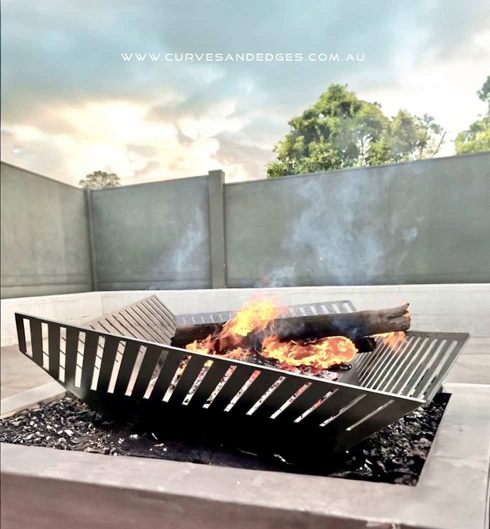 Thumbnail: Modern Lines Fire Pit - 4 sided