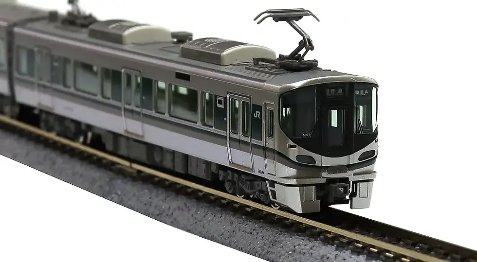תמונה ממוזערת: Kato 10-1904 JR 227 series-1000 (SD formation) 2Cars Set - N Scale