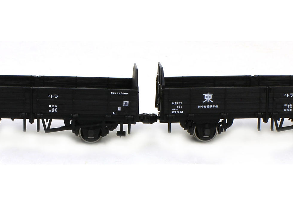 Thumbnail: Kato 1-809 Freight Car Tora45000 2Cars Set- HO Scale