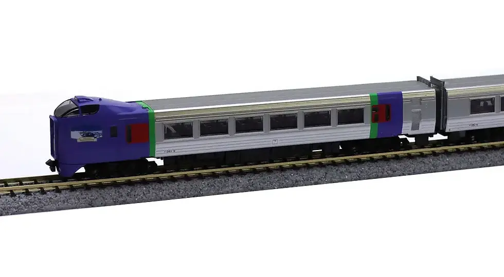 תמונה ממוזערת: Kato 10-1894 JR Kiha 283 Series Okhotsk/Daisetsu 3Cars Set - N Scale