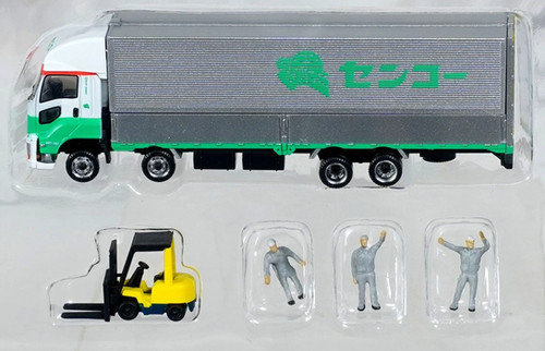 【値下げ中】希少品　TOMYTEC ロープウェイ セット Tomytec 331322 Logistics Site Wing Van Set F Seino