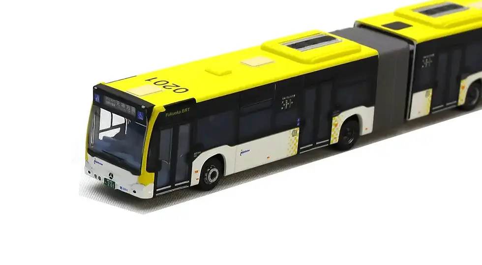 תמונה ממוזערת: TomyTec  317289 Nishinippon Railway Fukuoka BRT articulated bus