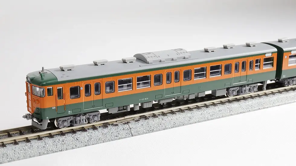 תמונה ממוזערת: Kato 10-1956 JR 113 series-2000 Shonan color JR Tokai T formation 4Cars Set - N