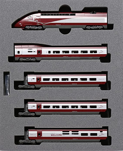 Kato 10-1658 SNCF Thalys PBAK (New Color) 10Cars Set- N Scale
