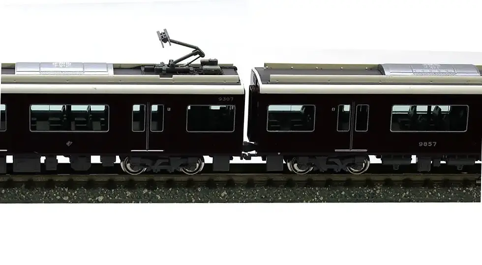 תמונה ממוזערת: Kato  10-1822+1823 Hankyu Railway 9300 Series Kyoto Line 8Cars Set - N Scale