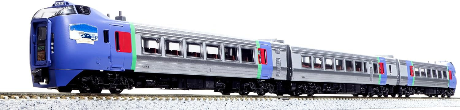 Kato 10-1894 JR Kiha 283 Series Okhotsk/Daisetsu 3Cars Set - N Scale