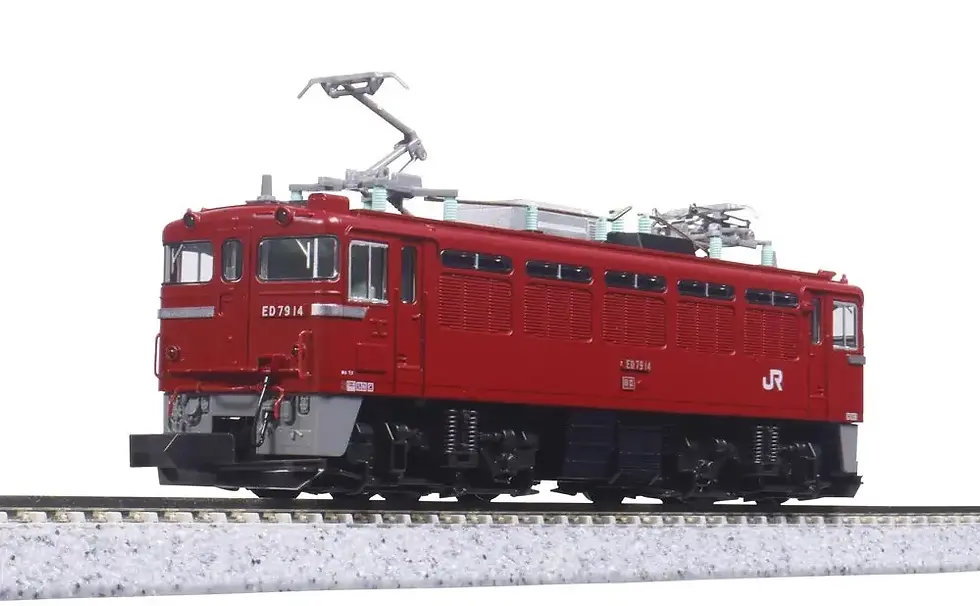 Kato 3076-3 Electric Locomotive ED79 Single Arm Panter specifications - N