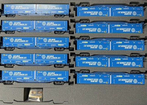 Kato 10-1983 JRF Koki 105 Toyota Longpath Express Ecoliner 10Cars