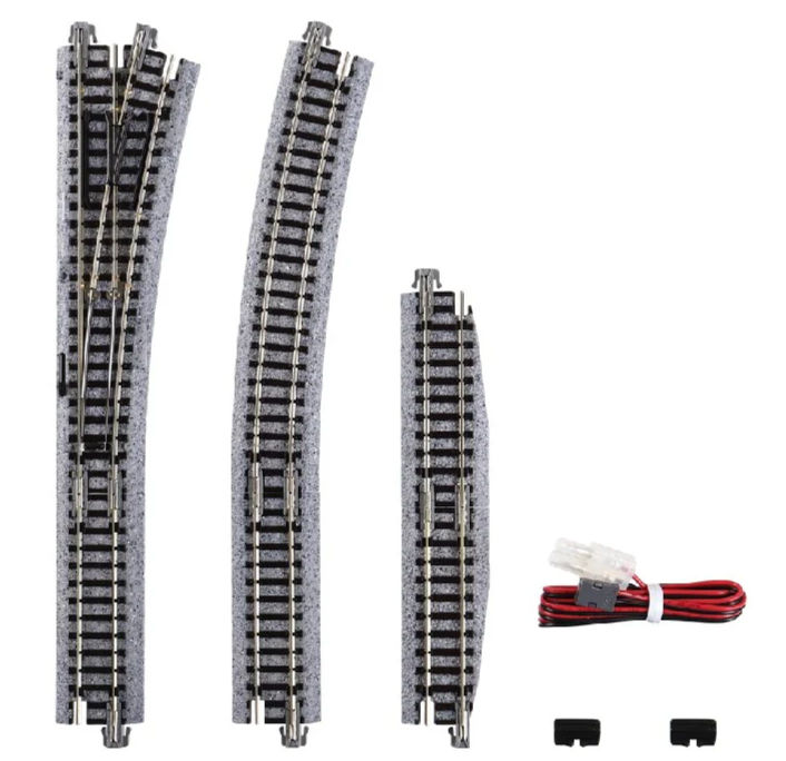 KATO UNITRACK 20-221 と24-840 Kato Unitrack 20-221 #4 Right Turnout with 481mm 15 Radius