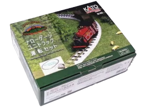 Kato 52-850 Narrow-Gauge UNITRACK Oval Track Set with Kato Power