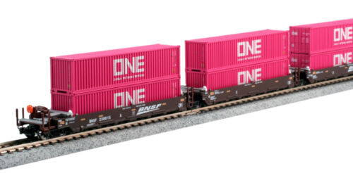 Kato 23-580A 40f High cube container ONE (magenta) 2 cases